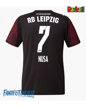 RB Leipzig Antonio Nusa #7 Tricou Fotbal Replică 2025-26 Barbati Treilea